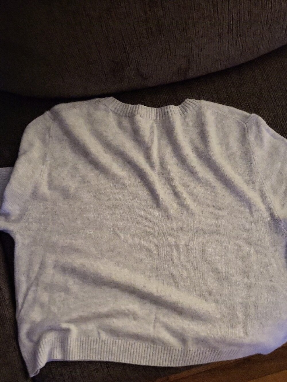 NWT, Splendid Heather Gray Crewneck Sweater, SIZE XL - Picture 4 of 6
